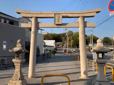 金ケ崎神社の鳥居