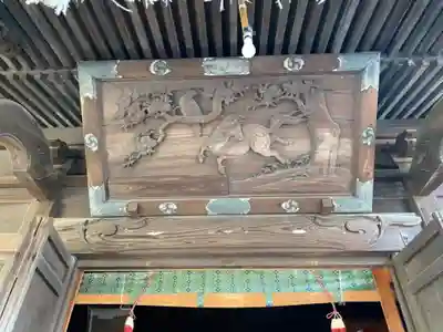 篠原八幡神社の芸術