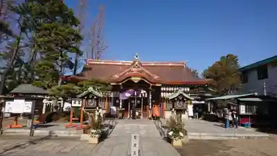 阿部野神社の本殿・本堂