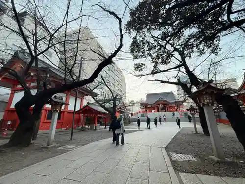 花園神社の景色