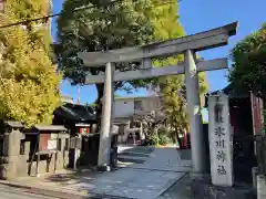 麻布氷川神社の鳥居