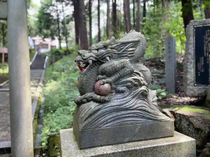 眞名井神社(籠神社奥宮)の狛犬