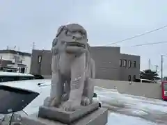 新川皇大神社の狛犬