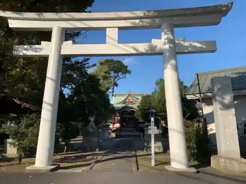 勝利八幡神社の鳥居