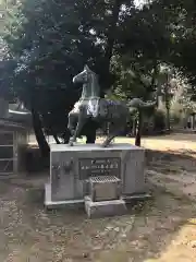 餘子神社の狛犬