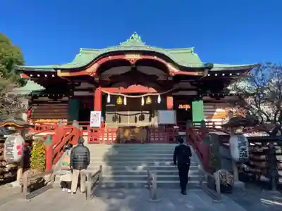 亀戸天神社の本殿・本堂