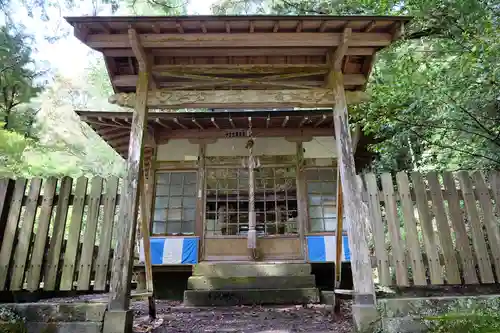 滝尻王子宮十郷神社の本殿・本堂