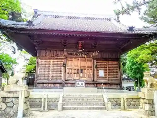 白山社（久沓白山社）の本殿・本堂