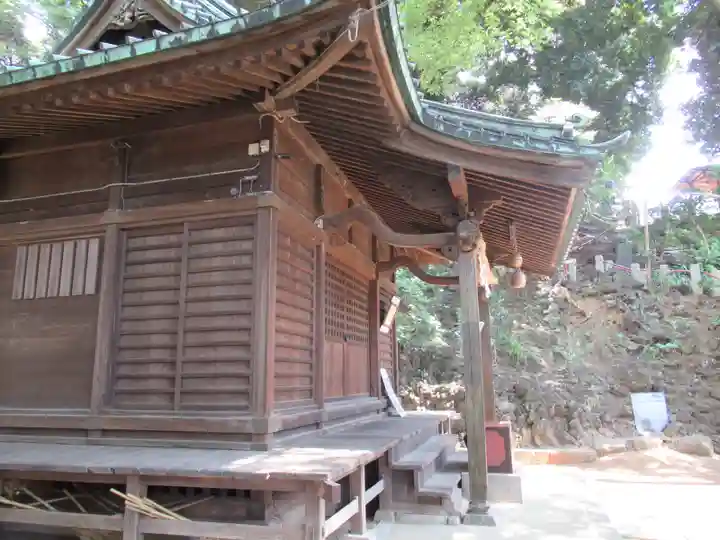 金山神社の本殿・本堂