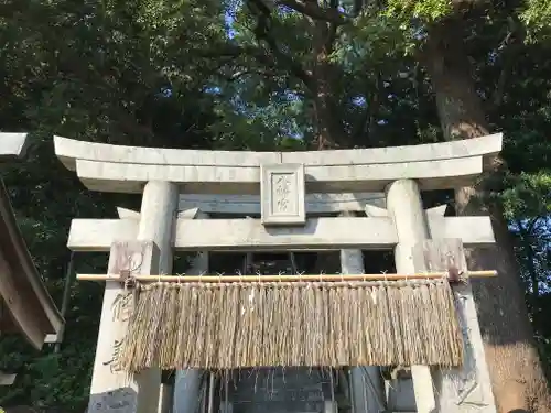 那珂八幡宮の鳥居