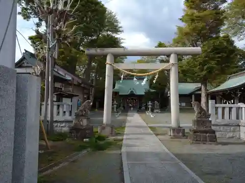 有鹿神社の鳥居