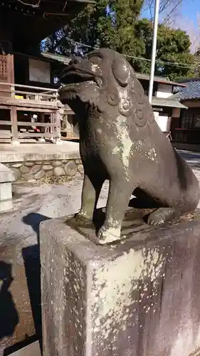 雀神社の狛犬