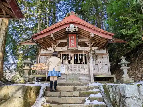 熊野社の本殿・本堂