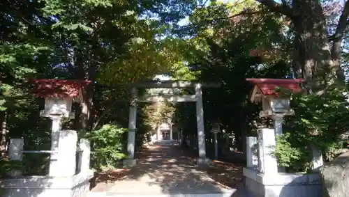 妹背牛神社の鳥居