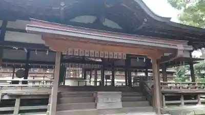 往馬坐伊古麻都比古神社の本殿・本堂