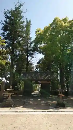 備前国総社宮の山門・神門