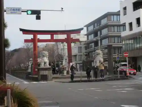 鶴岡八幡宮の景色