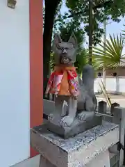 尾浜八幡神社の狛犬