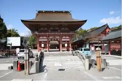 津島神社の山門・神門