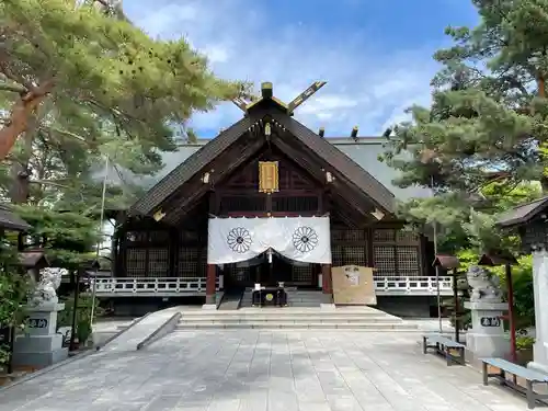 北見神社の本殿