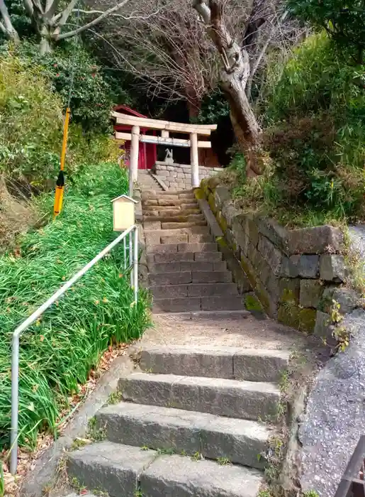 船守稲荷神社の鳥居