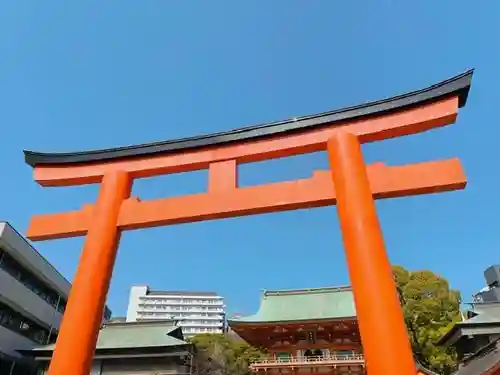 生田神社の鳥居