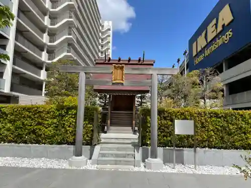 生田神社ポートアイランド分社の鳥居