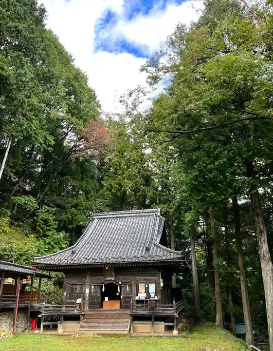 子檀嶺神社の本殿・本堂