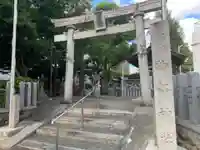 物部神社の鳥居