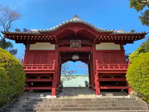 護国寺の山門・神門