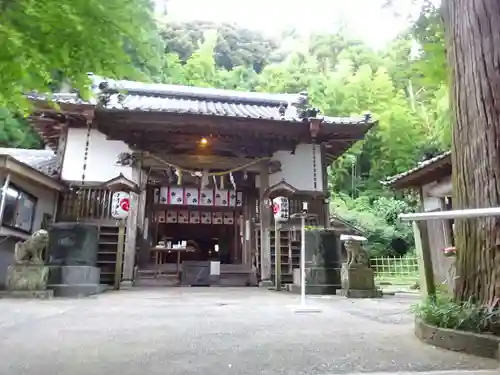 田間神社の本殿・本堂