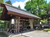 上川神社の手水舎