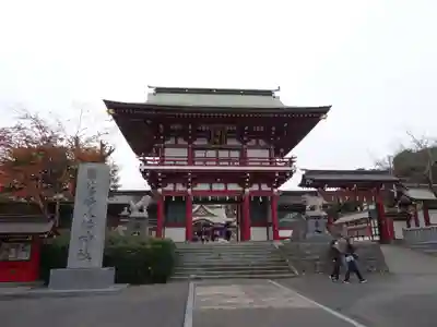 篠崎八幡神社の山門・神門