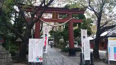 蒲田八幡神社の鳥居