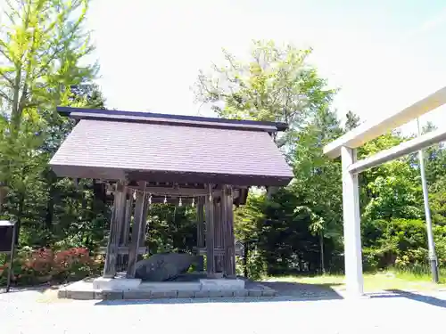 剣淵神社の手水舎