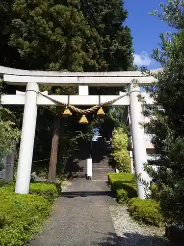 中氷川神社の鳥居