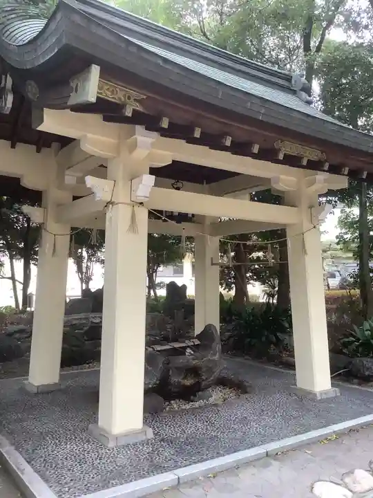 島田神社の手水舎