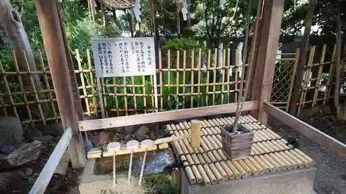 山王神社の手水舎