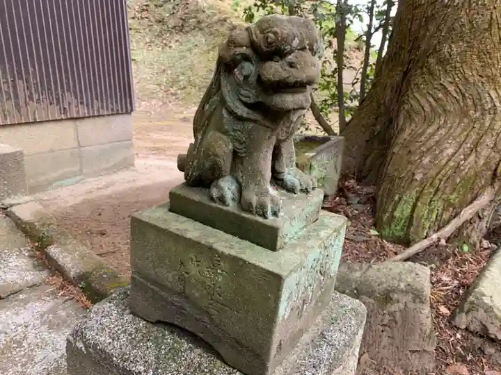 熊野神社の狛犬