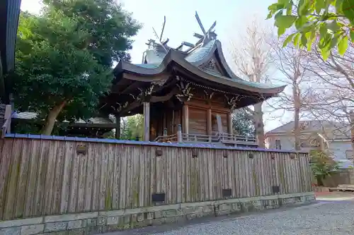 呉服神社の本殿