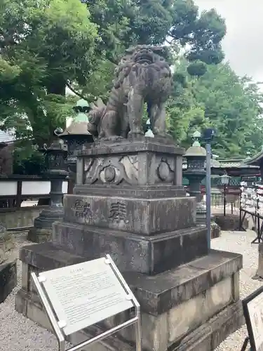 上野東照宮の狛犬