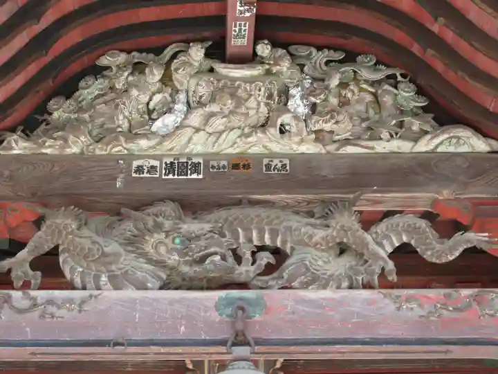 東石清水八幡神社の芸術