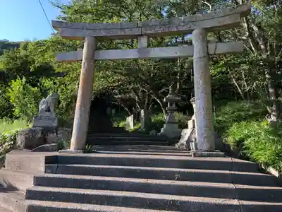 櫛梨神社の鳥居