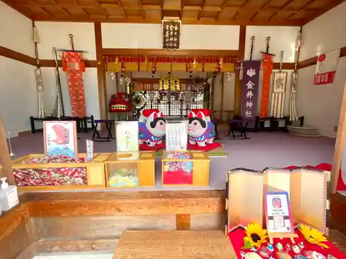 金井神社の本殿・本堂