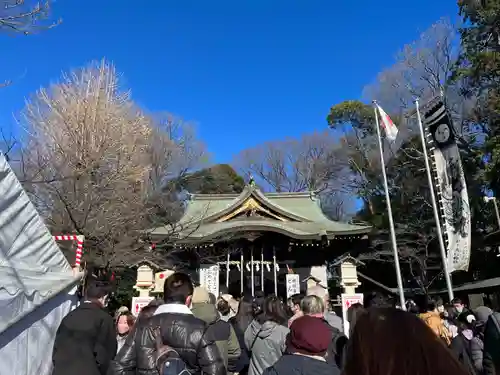 鎮守氷川神社の本殿