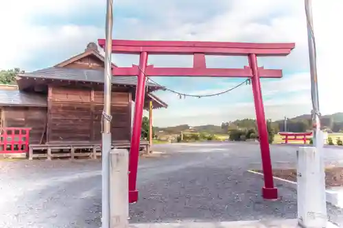 大荒山神社の鳥居