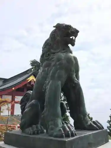 武蔵御嶽神社の狛犬