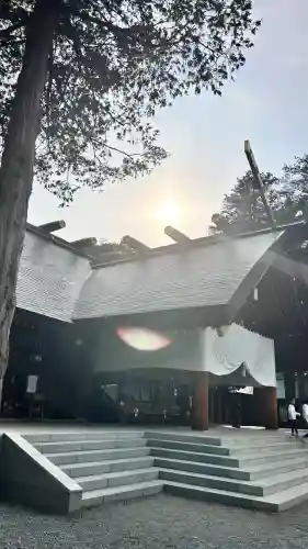 北海道神宮の本殿・本堂