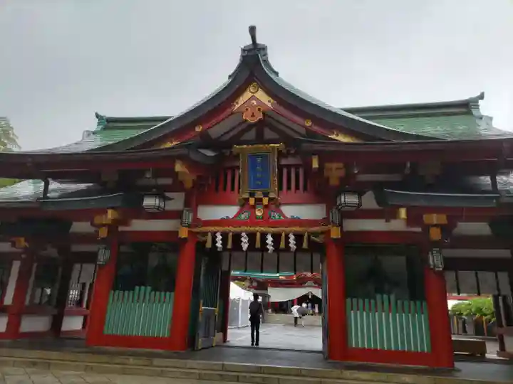 日枝神社の山門・神門