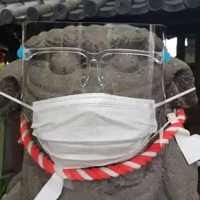 牛嶋天満宮の狛犬